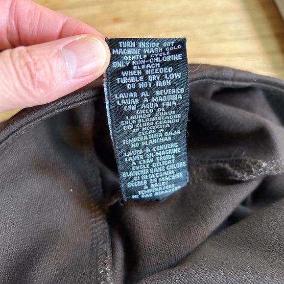 One 5 One Pants Black Leggings Women's Size Large - Picture 5 of 6